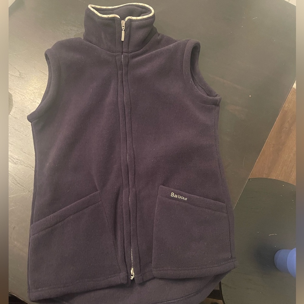 Barbour fleece vest